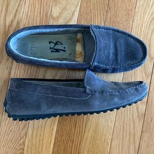 M.Gemi Felize shearling driving moccasin suede loafer